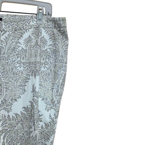 WORTH New York Womens Size 8 Multicolor Paisley Tree Print Stretch Dress Pants - Picture 3 of 8